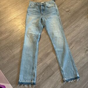 RE/DONE HIGH RISE SKINNY BOOT.